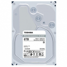 HDD 6 ТБ Toshiba X300 Performance жесткий  диск [HDWE160UZSVA] 