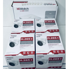 Комплект видеонаблюдения на 4 внутренние IP  камеры HiWatch 2 МП – Оптимальный.