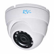 Антивандальная 4 в 1 (AHD/CVI/TVI/Аналог) камера RVI RVi-1ACE202 (2.8) white