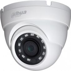 Уличная купольная цветная мультиформатная камера видеонаблюдения Dahua DH-HAC-HDW1220MP-0280B